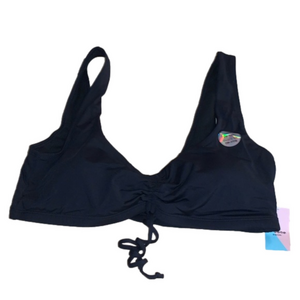 Nwt black bikini top XL